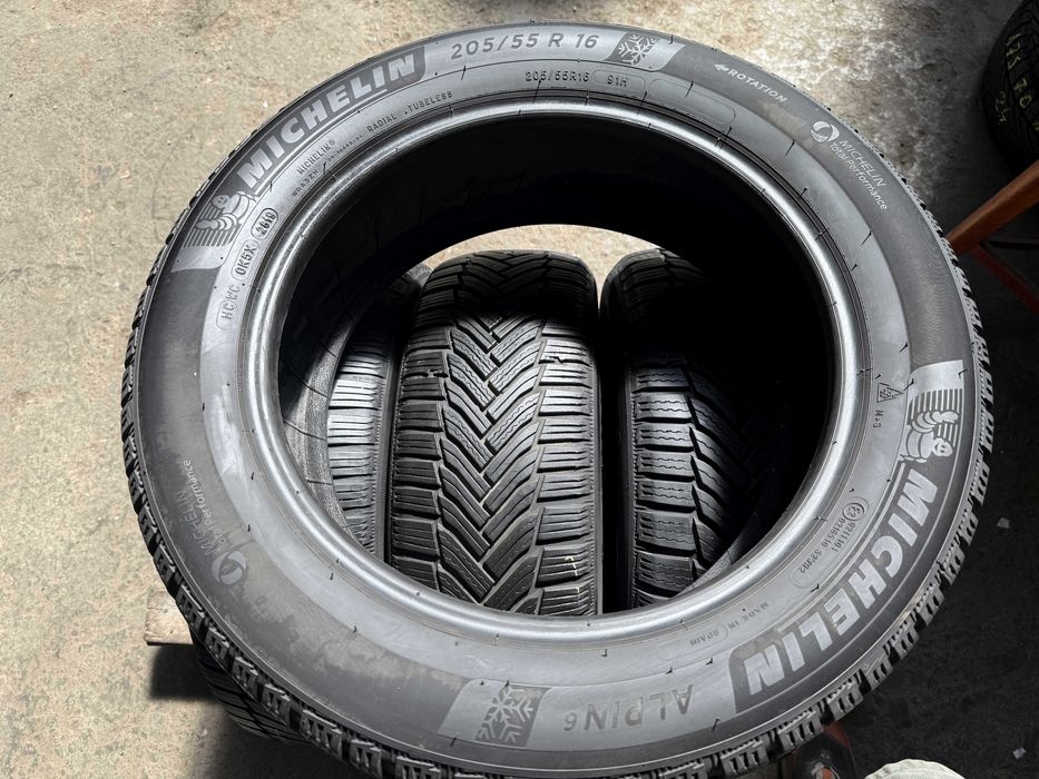 # 4x Anvelope Iarna 205/55 R16 - Michelin Alpin 6