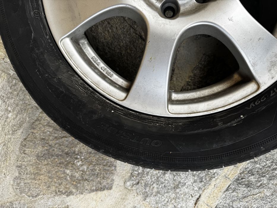 Комплект 46р. джанти с летни гуми размер 225/60R17