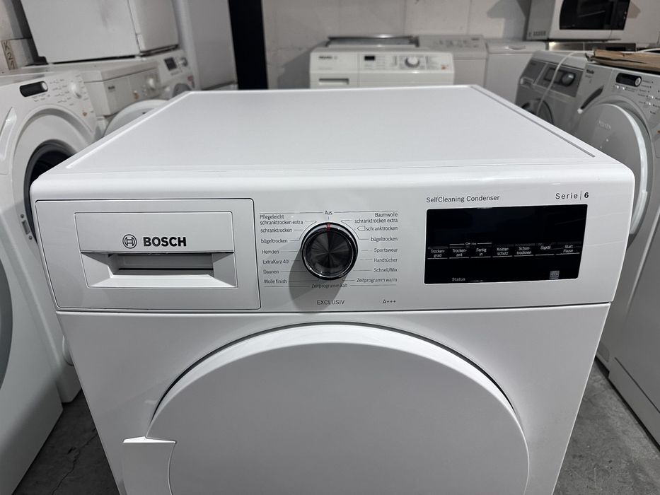 Сушилня +гаранция. BOSCH ТЕРМОПОМПА КЛАС А. Безплатна доставка София