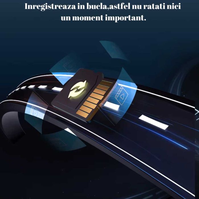 Camera Auto DVR 4K EDIMA®, Camera de bord ultracompacta, FULL HD 4K,