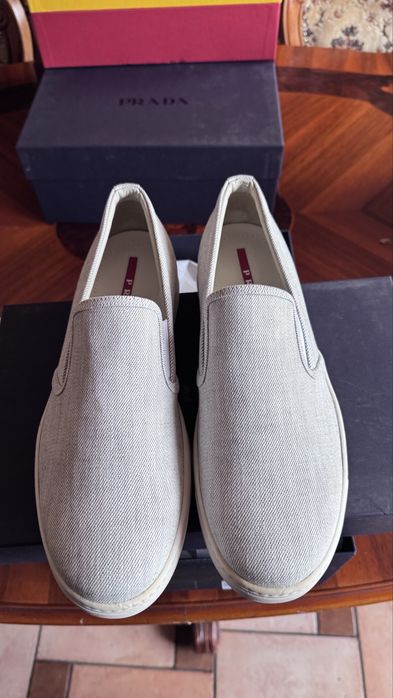 Prada sneakers Alb-gri