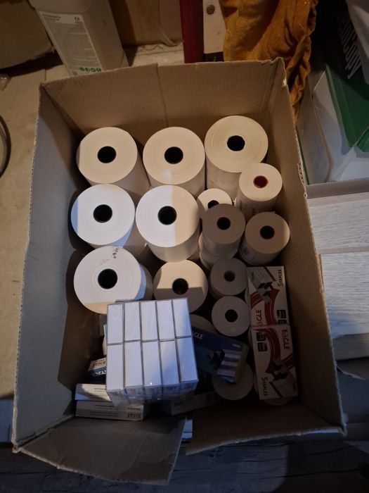 Кассовая лента новая разная