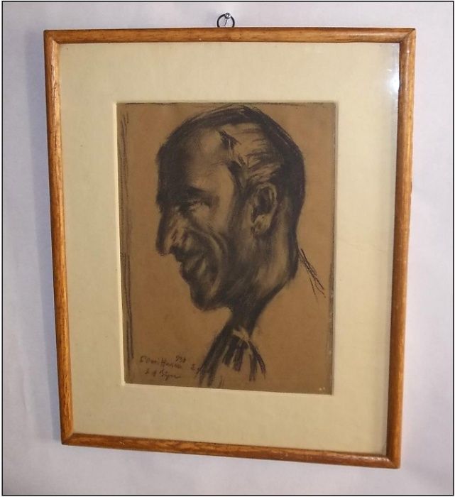 Leon Alexandru Biju - Portret - Egipt, 1933