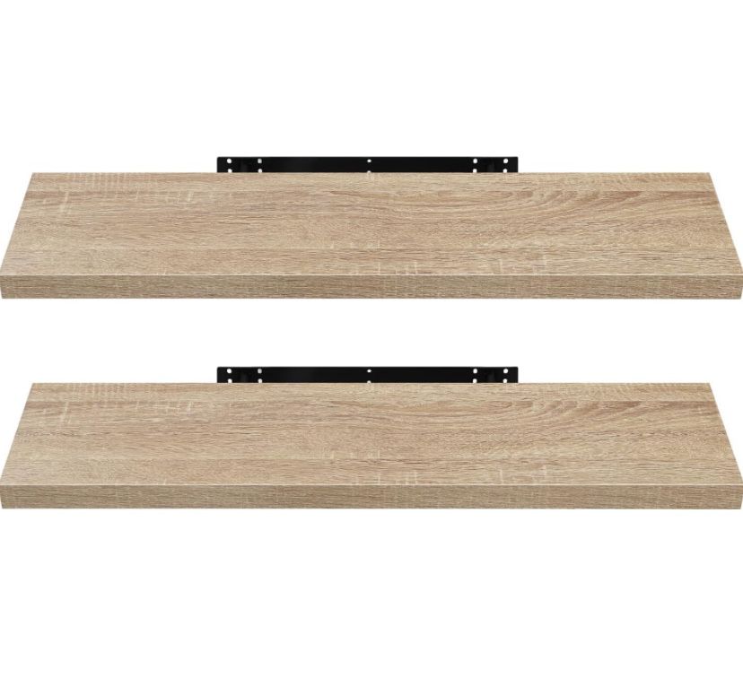 Широк стенен рафт от MDF
