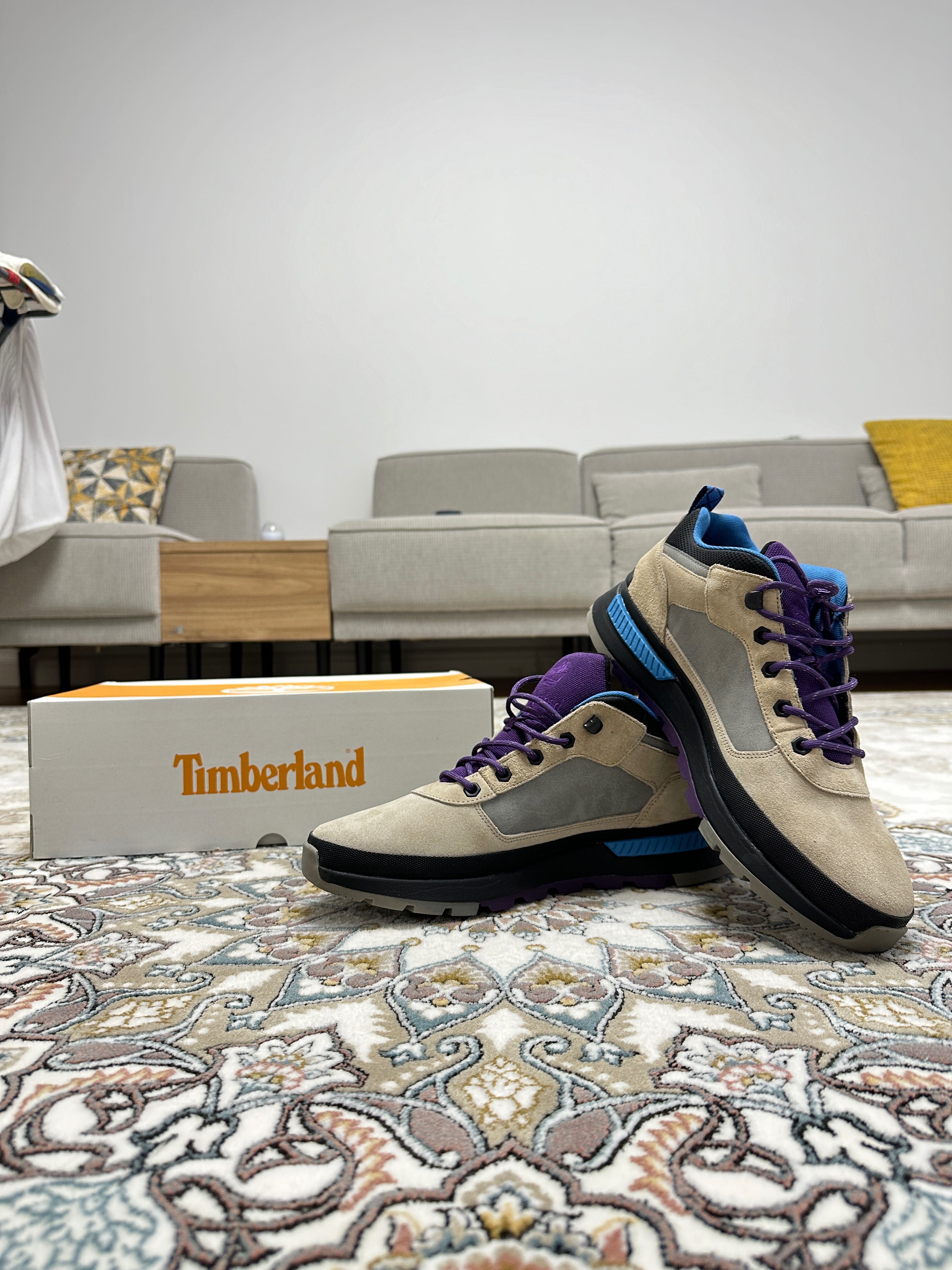 TIMBERLAND  field trekker low letaher БЕЖЕВЫЕ