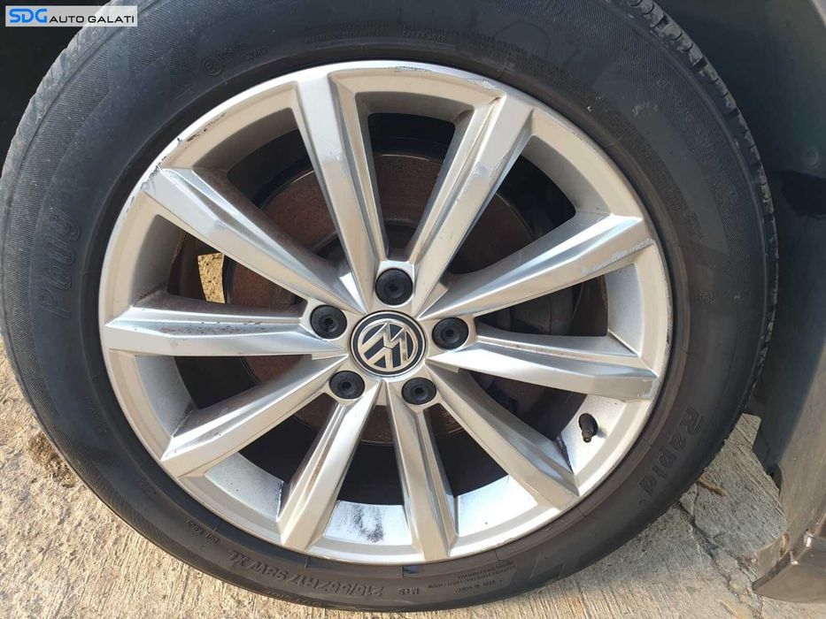 Set 4 Jante Roti Aliaj 215 55 17 R17 Helsinki 5x112 Volkswagen Golf 7 2013 - 2017 [C3931]
