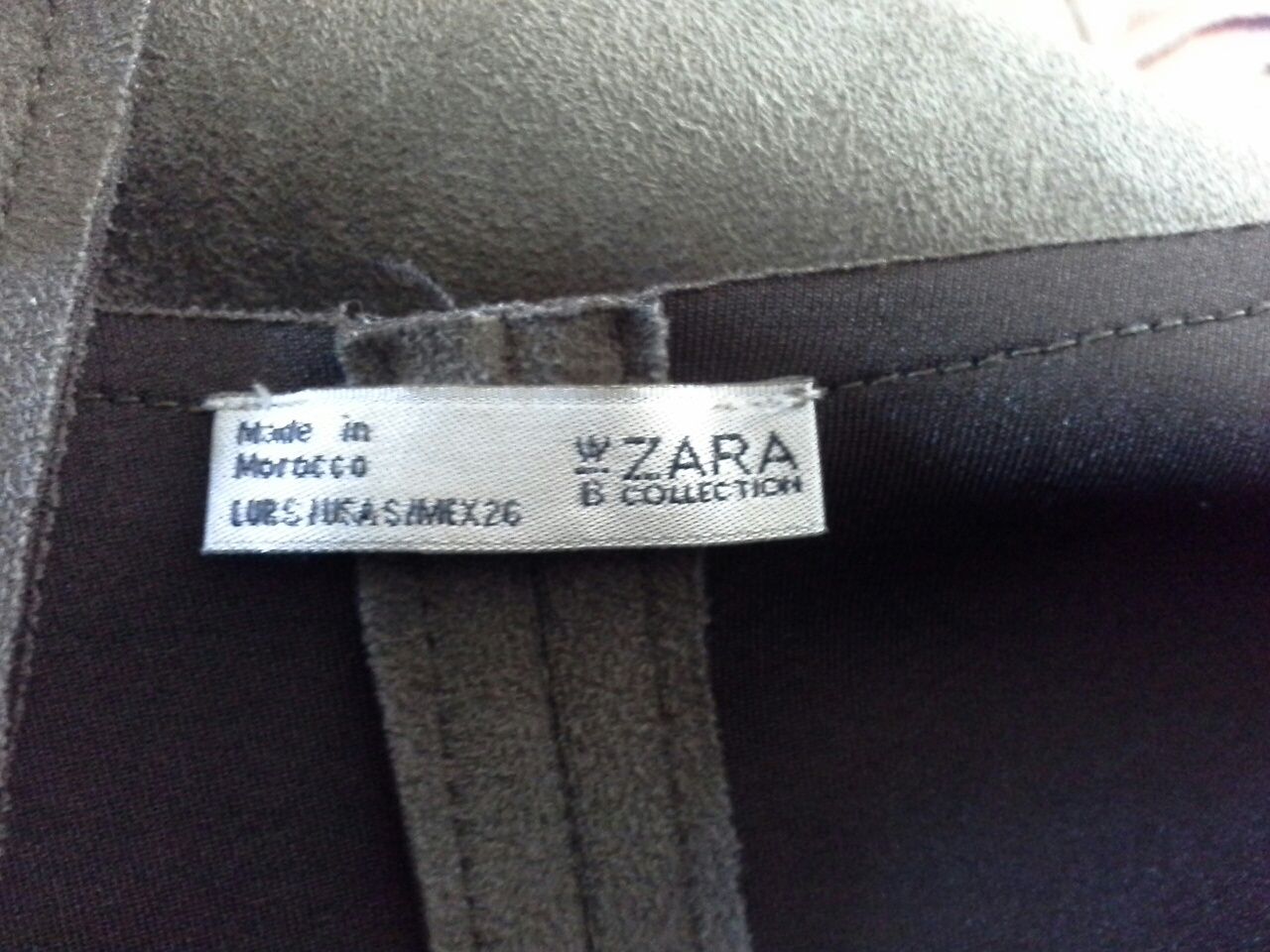 Tunica Zara mas 36-38