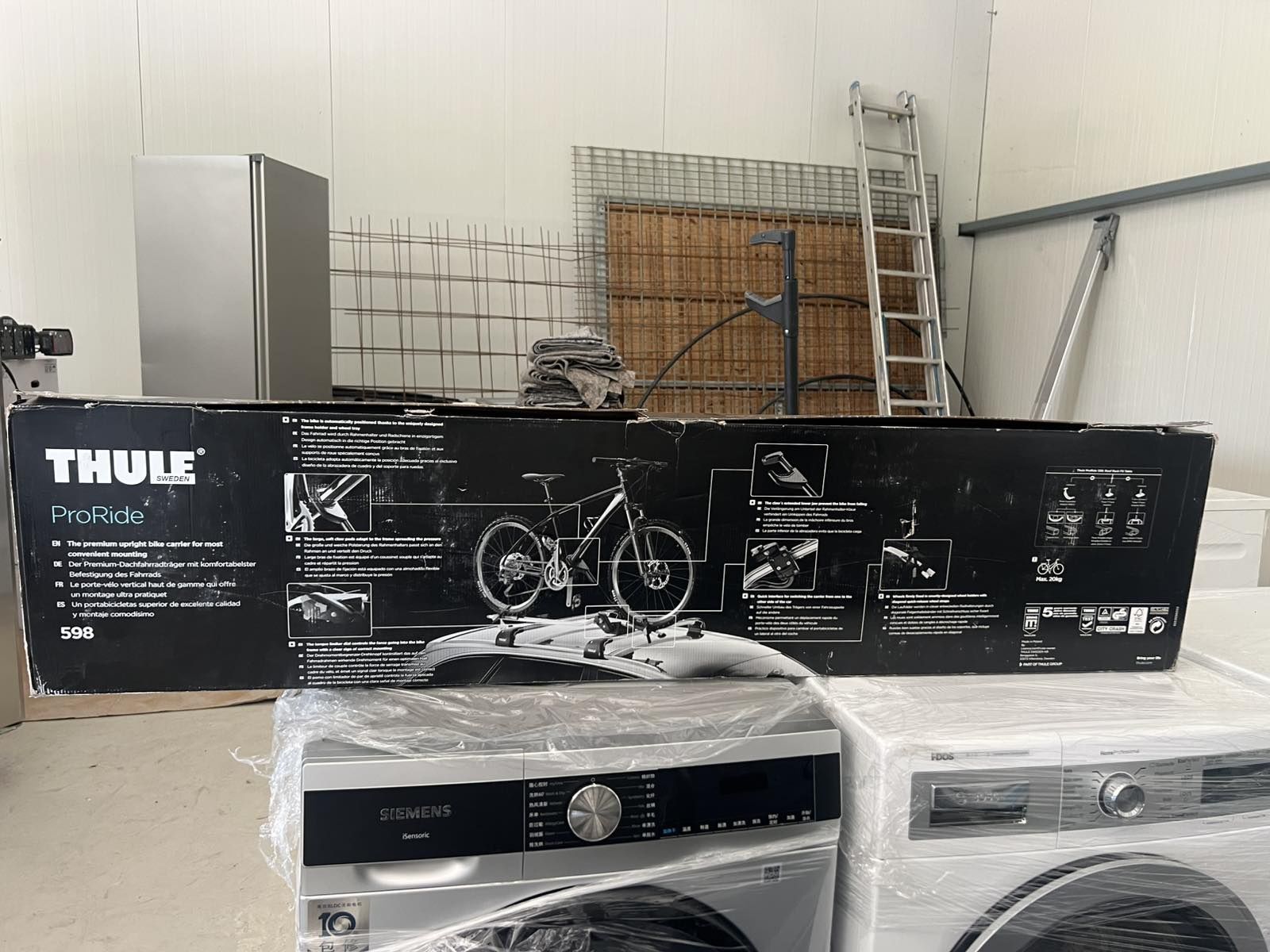 Вело багажник за покрив Thule ProRide