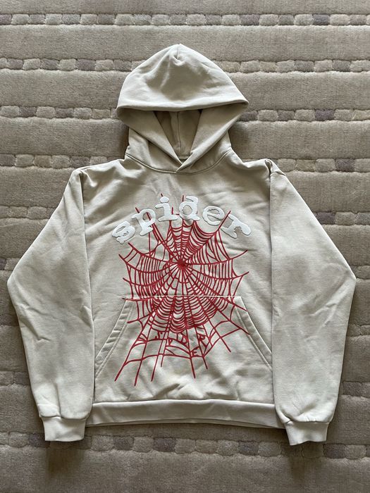 Spider Hoodie beige / Sp5der Суичер бежов