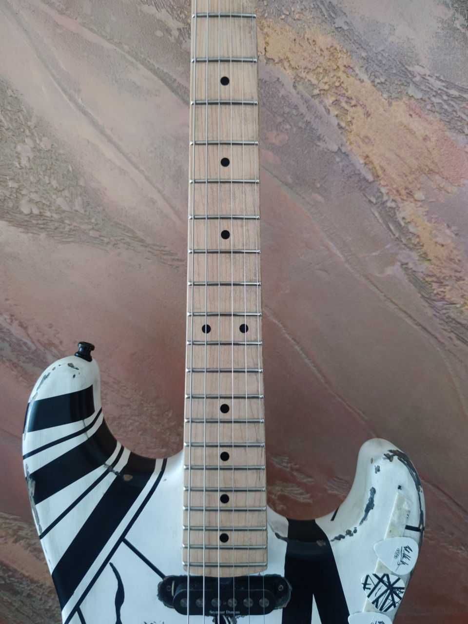 EVH Frankenstrat guitar, japan custom shop