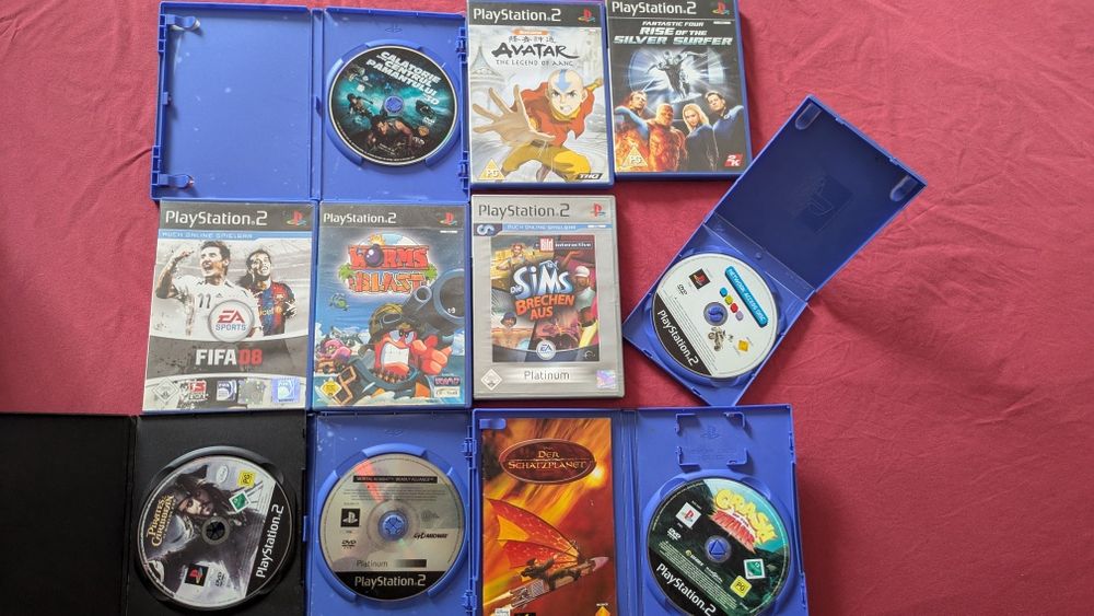 Lot jocuri PS 2 .