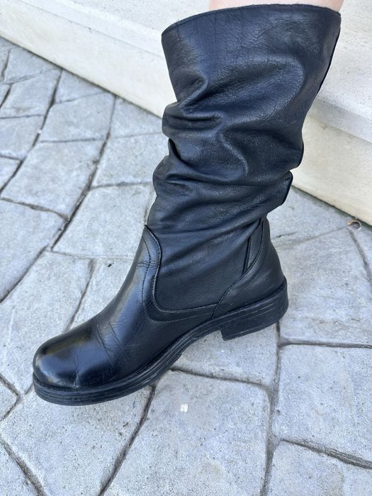 Cizme din piele naturala