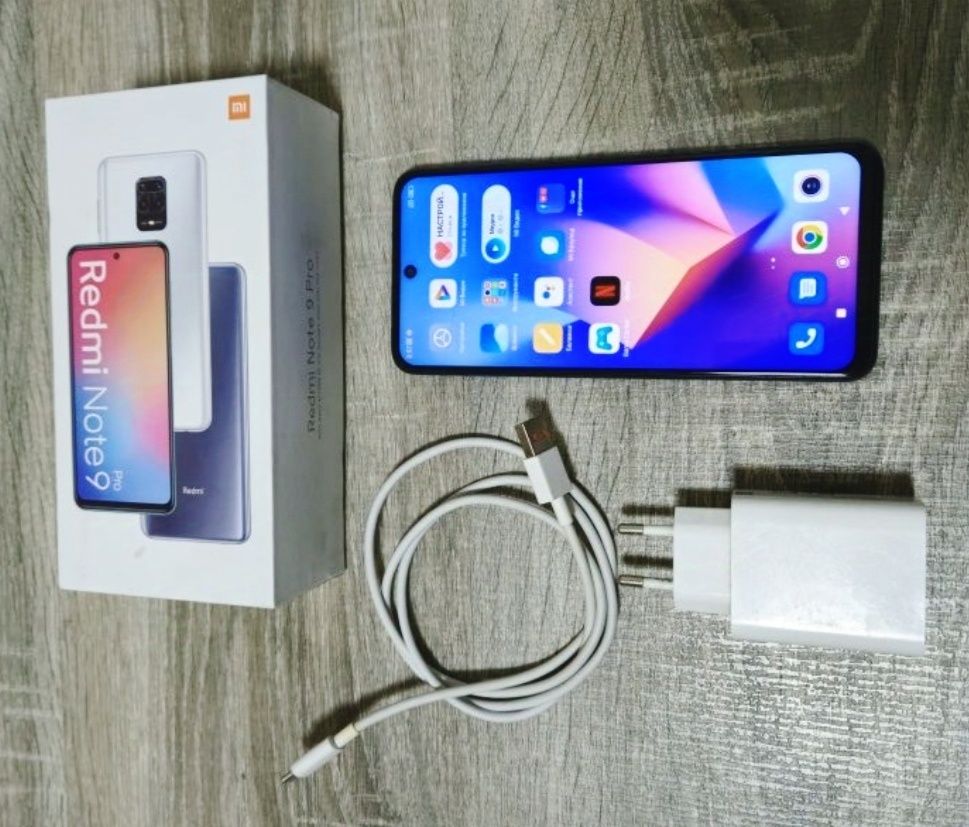 Като нов Xiaomi Redmi Note 9 Pro Dual sim 6/128 Grey