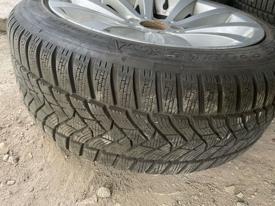 cauciucuri iarna Dunlop Winter Sport + jante Bmw