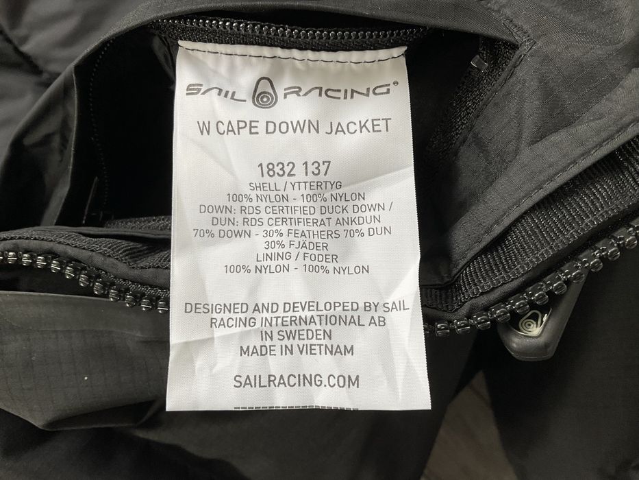 Sail Racing Down Jackets impecabila