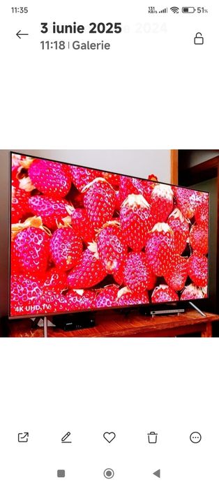 Tv 165cm 8K Samsung Neo Qled nou resigilat