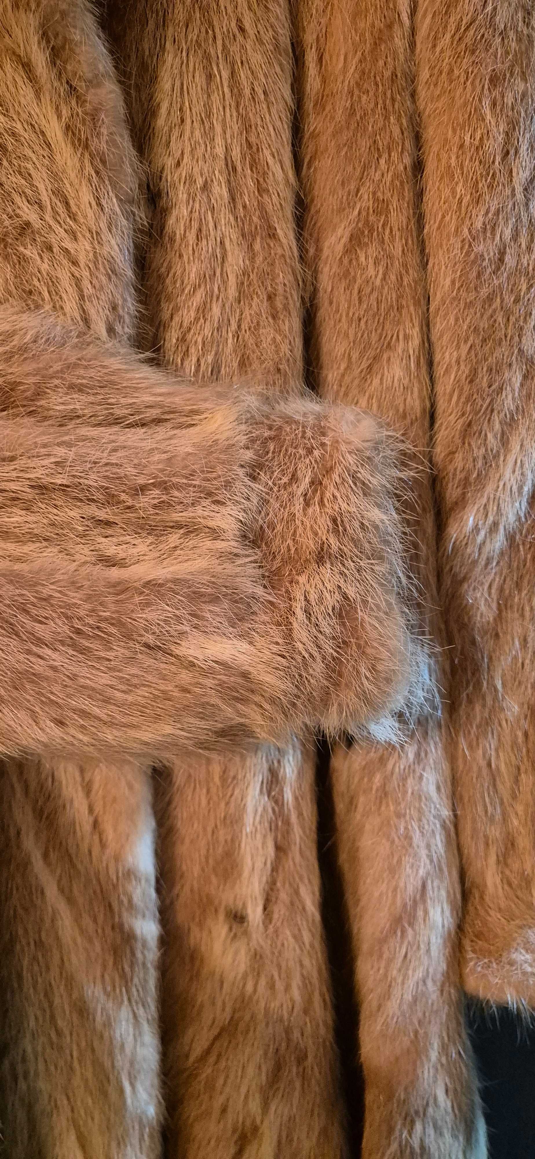 Дамско дълго палто от нутрия