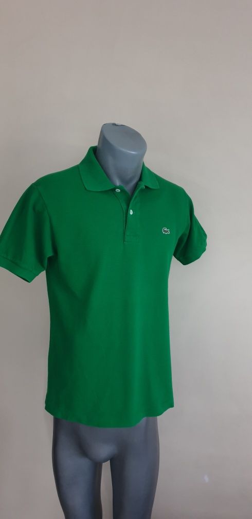 Lacoste Pique Cotton Classic Fit / 2 - XS ОРИГИНАЛ! Мъжка Тениска!