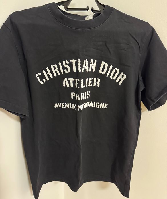 Черна тениска S-M