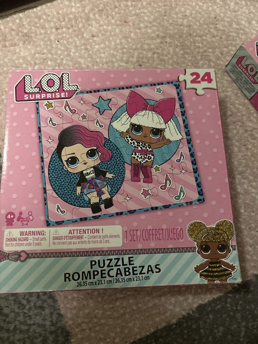 Set puzzle / carti / domino L. O.L.