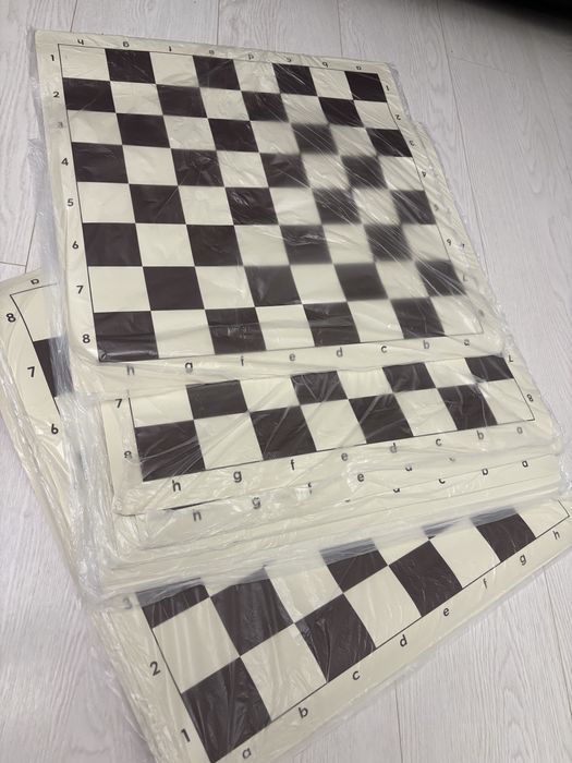 Шахматный коврик (виниловый)