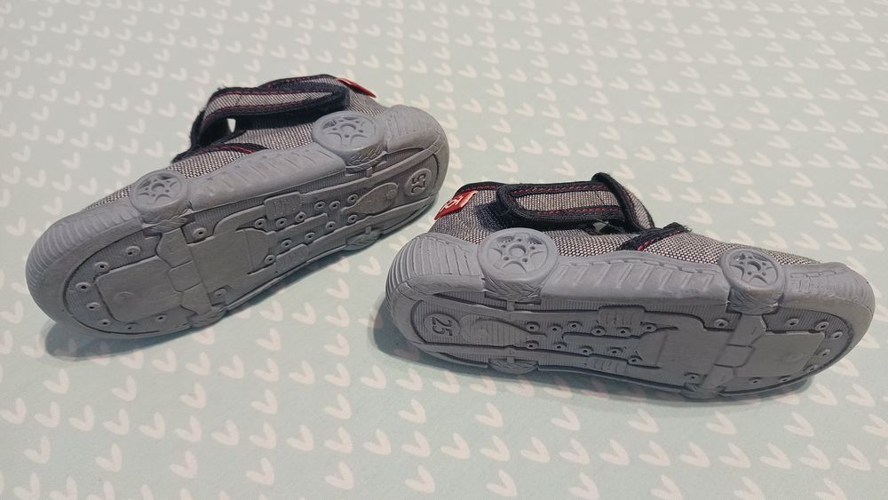 Детски светлосини пантофи с пожарна кола КК за момче