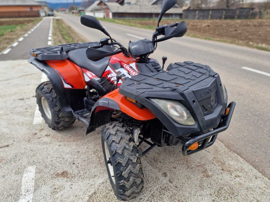 Linhai Aniversary 300 4x4 ITP valabil Nr negru