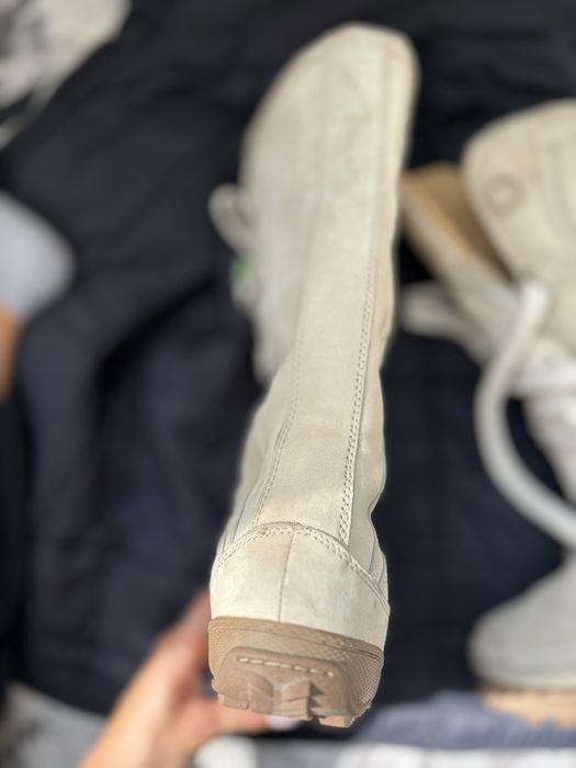 Ghete Timberland marime 37-38 bej , ca noi