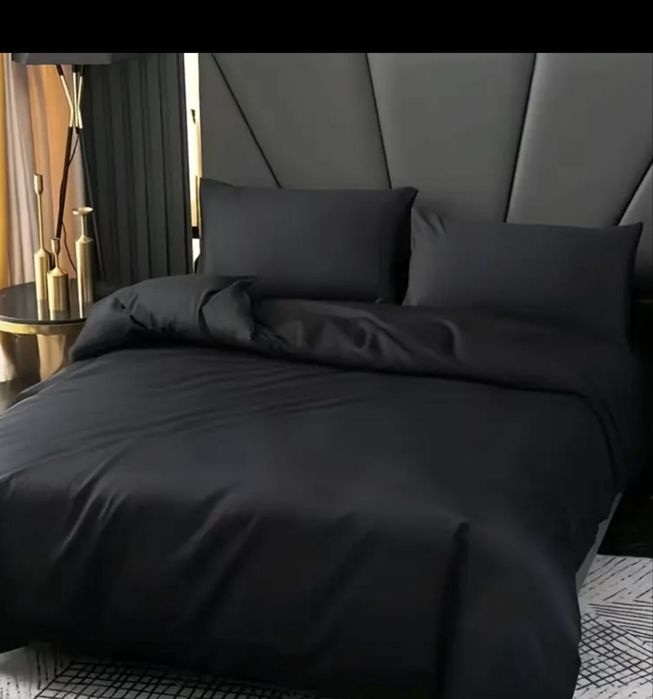Спален комплект черен