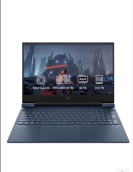 HP Victus  512 SSD/32GB Operativ hotira