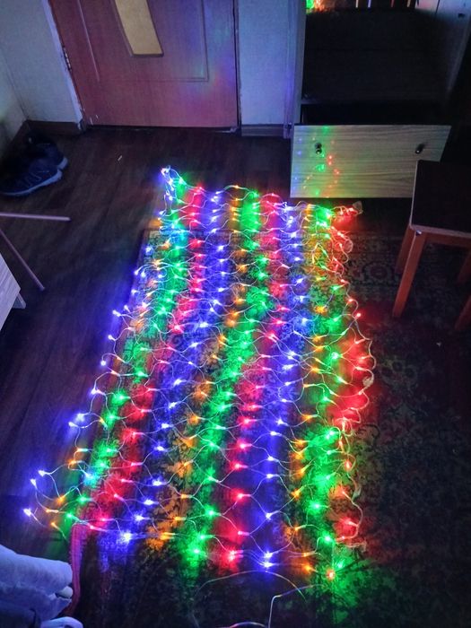 Грилянда много цветов