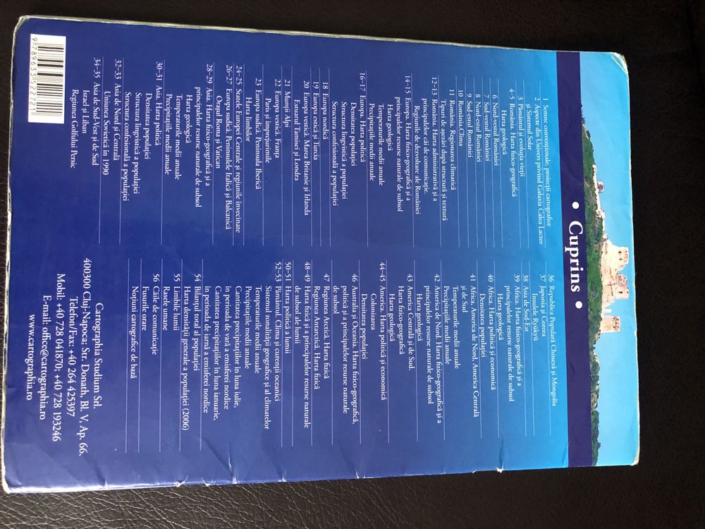 Atlas de geografie