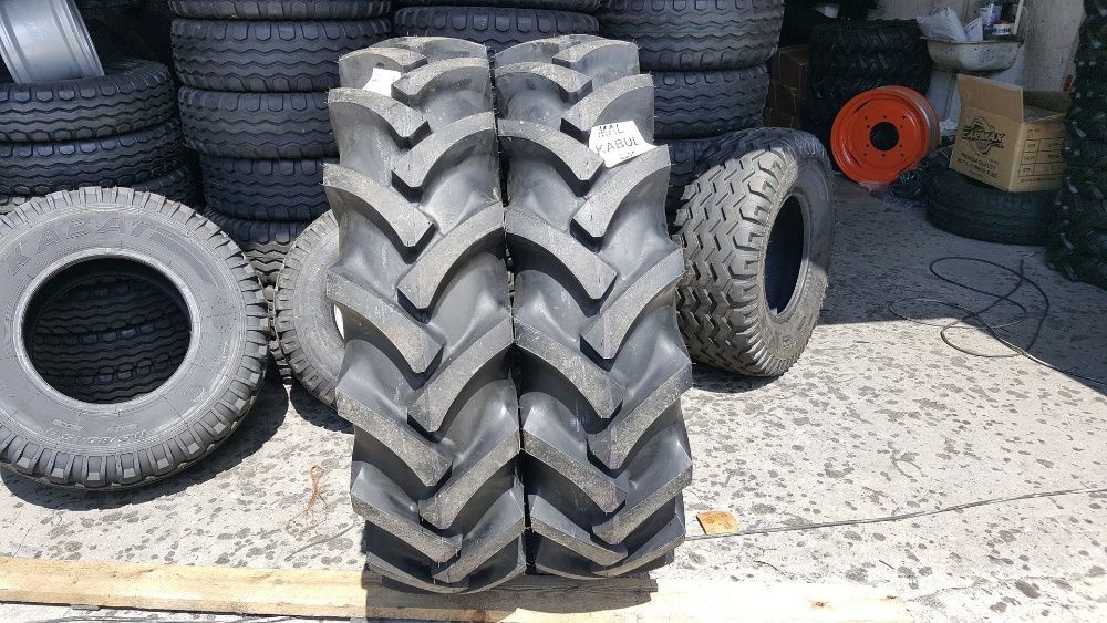 Cauciucuri noi 12.4-24 OZKA 8pr garantie 2 ani anvelope tractor R24