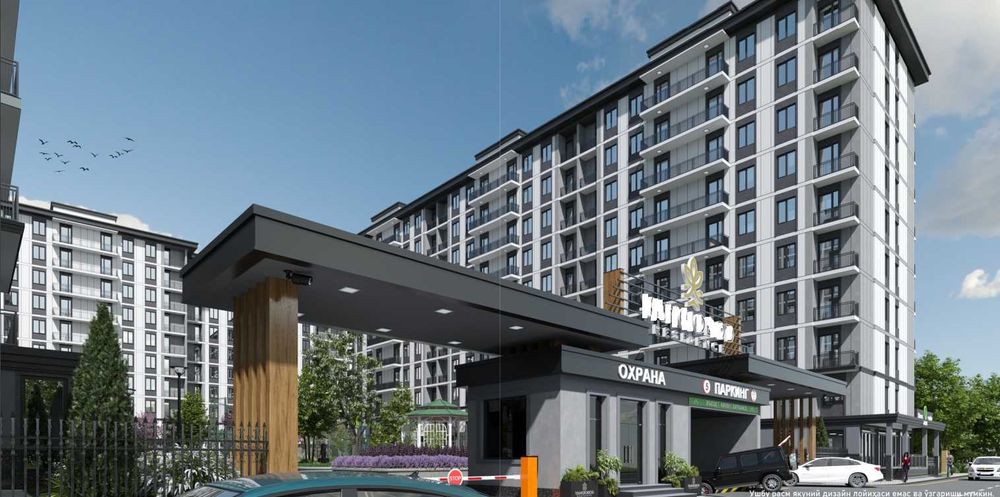 Yu  1 комнатная 29м2 на 4 этаже 10 этажного дома, массив Панельный