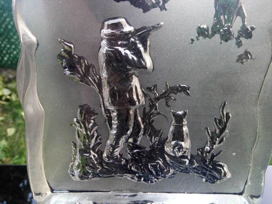 Кристално преспапие - за ловджии !