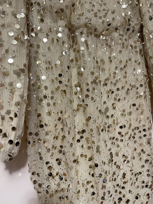 Rochie de seara aurie marimea M