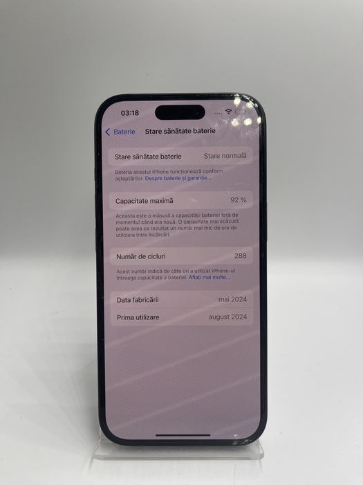 Iphone 15 128Gb/92% Baterie GARANTIE/FACTURA #48463