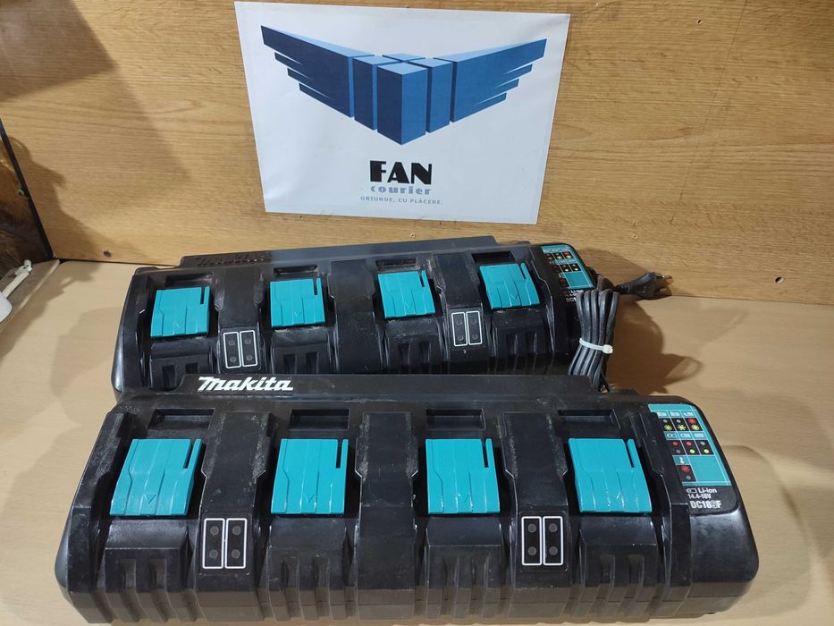 Makita DC18SF 18V 4 slots incarcator statie charger baterie acumulator