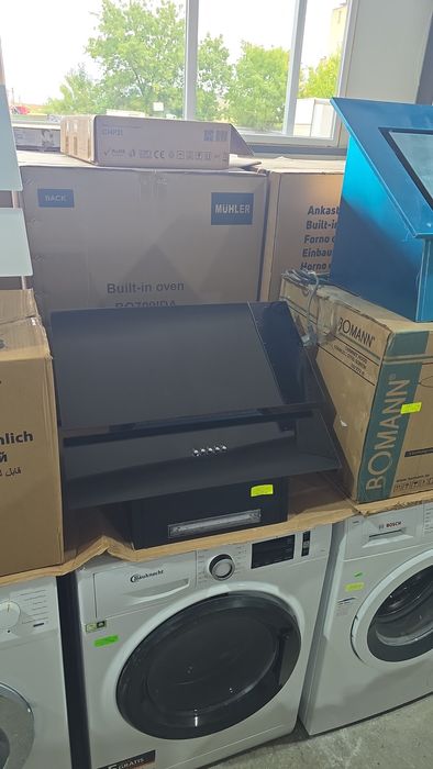 Нов черен аспиратор Kumtel 650 куб.м