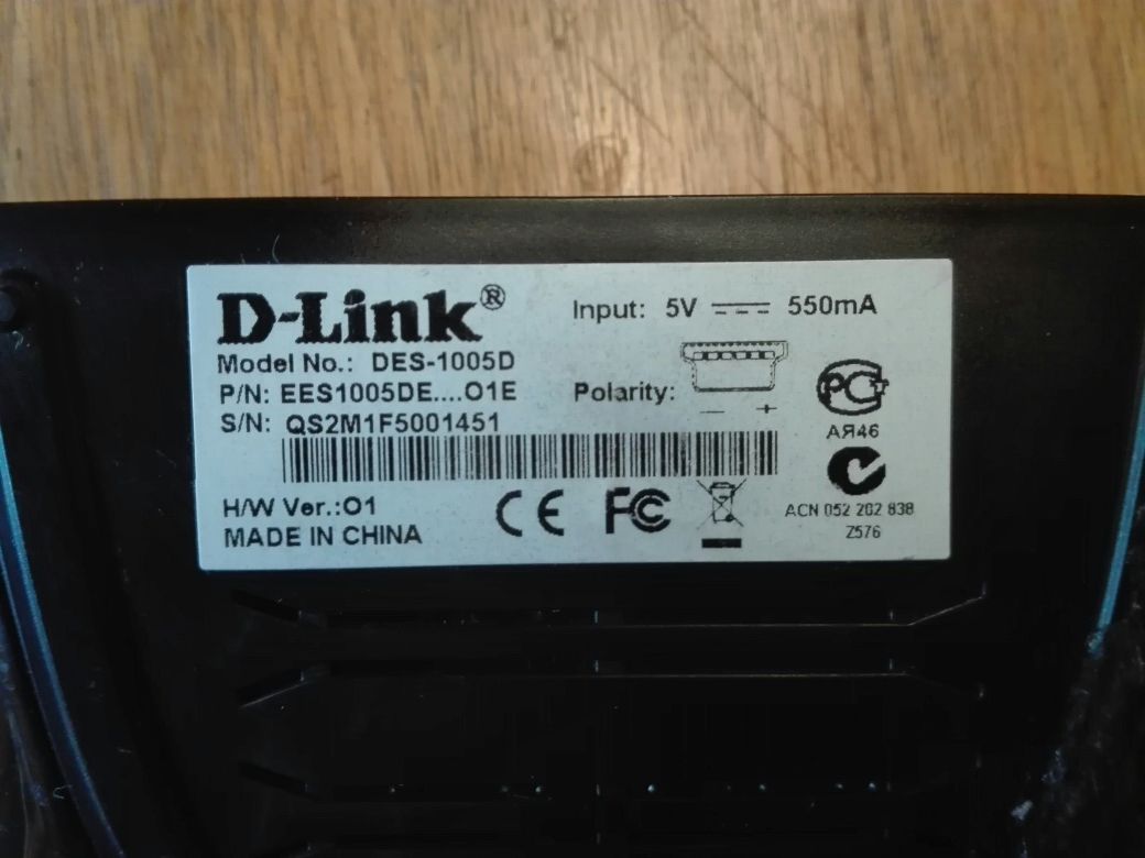 Switch D-Link 5 porturi