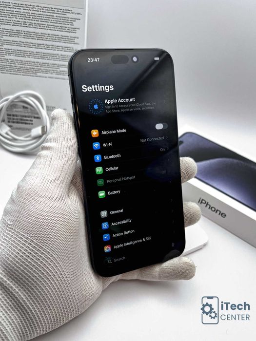 iPhone 15 Pro MAX, 256GB, Blue, 90% батерия, КАТО НОВ, ГАРАНЦИЯ!