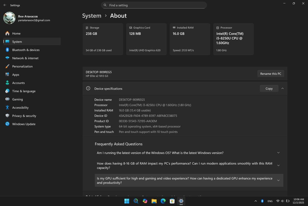 HP Elite x2 1013 G3