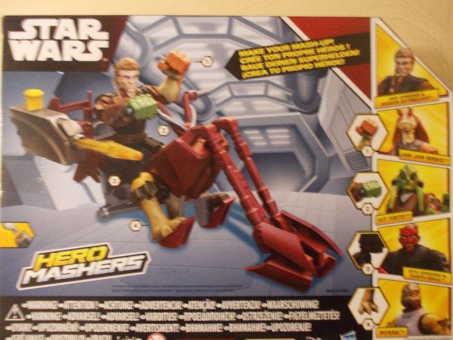 Figurina Hero mashers si vehicul Star Wars Anakin Skywalker - starwar