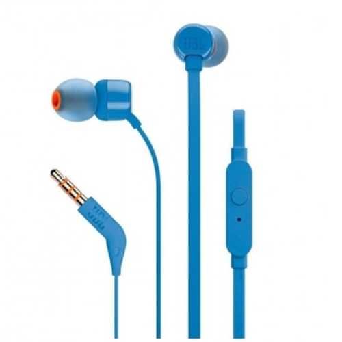 Слушалки с микрофон JBL Tune 110 Handsfree Черни, Сини, Бели и Червени