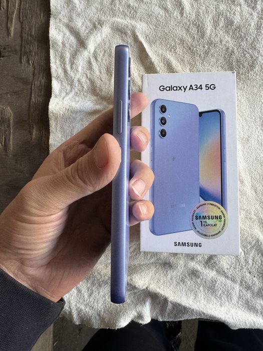 samsung a34 pamit 6.128g holati yahwi zor karopka bor