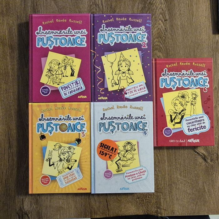Insemnarile unei pustoaice - vol 1,4,6
