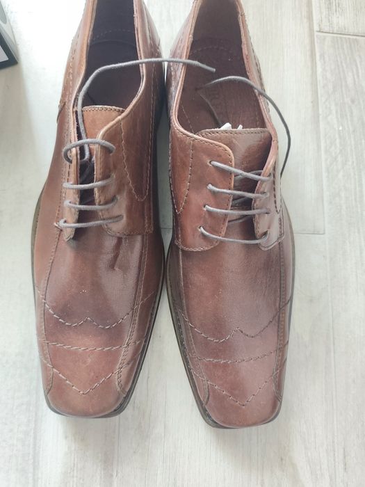 Pantofi 42 bărbătești Leofex noi piele naturala