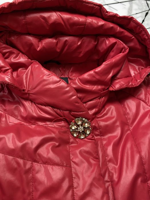 Geaca damă roșie de toamna