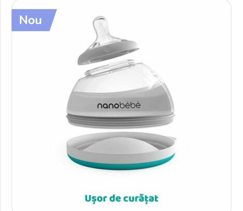 3 X Biberon NanoBebe jumătate de pret