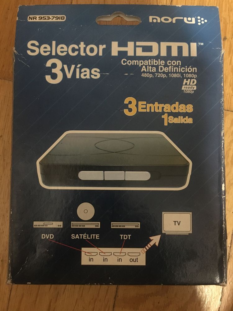 Selector HDMI 1080 p HD